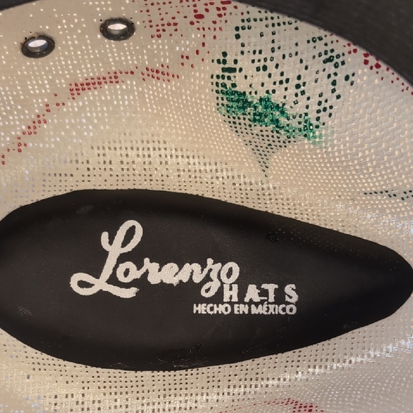 Lorenzo Hats - Hand-Painted Floral Panama Hat main image 9